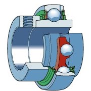 YEL 207-2F SKF BALL BRG