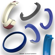 Stírací kroužek AD60 - 70x78,8x6 PTFE/NBR - 97442